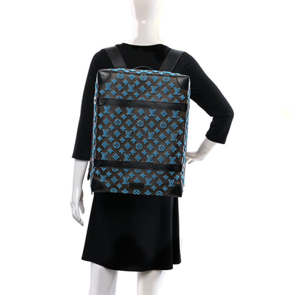 Louis Vuitton Monogram Tuffetage Soft Trunk Backpack PM Turquoise 2 of 11