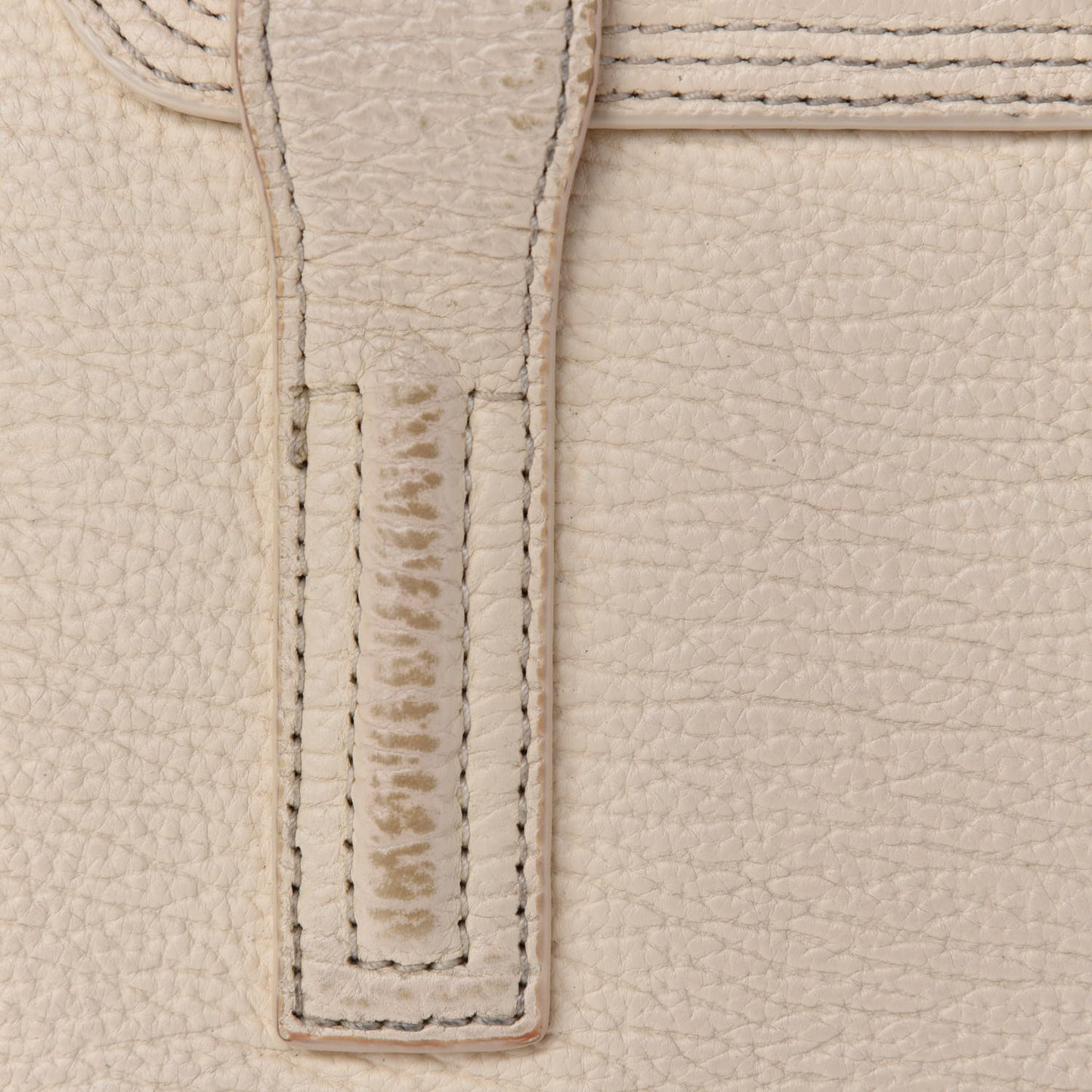 Textured Calfskin Mini Pashli Satchel Milk