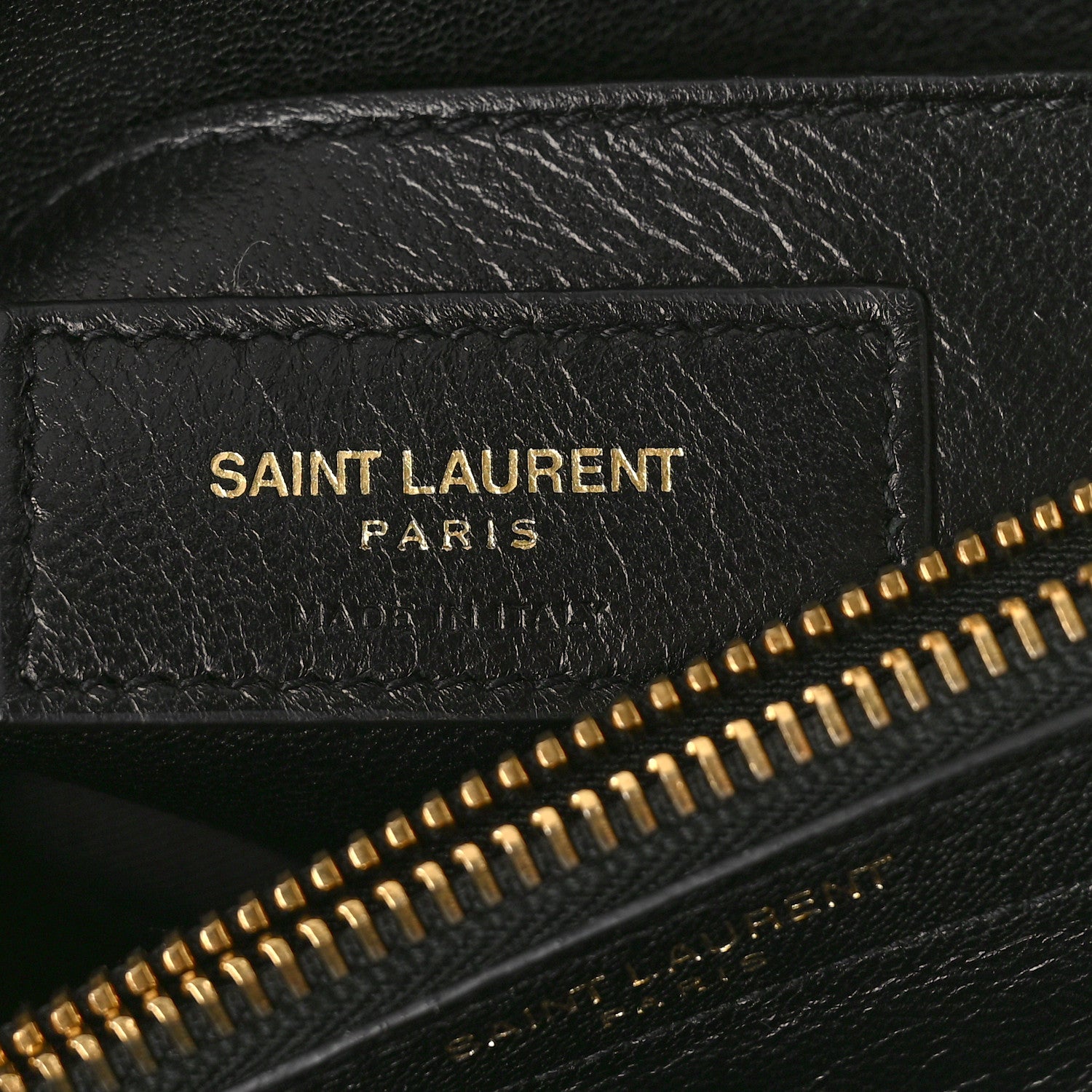 Saint Laurent Sheepskin Matelasse Chevron Monogram Medium College Bag Black 6 of 11
