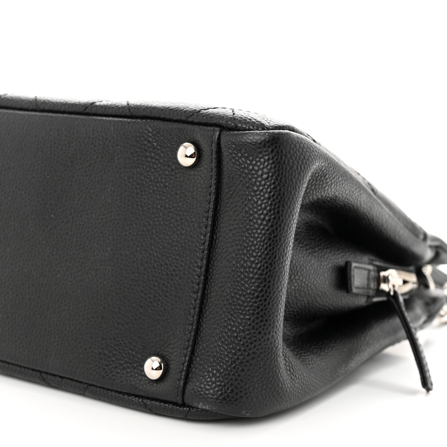 Chanel Caviar Quilted Timeless CC Soft Tote Black 10 of 11
