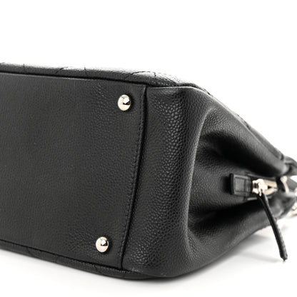 Chanel Caviar Quilted Timeless CC Soft Tote Black 10 of 11