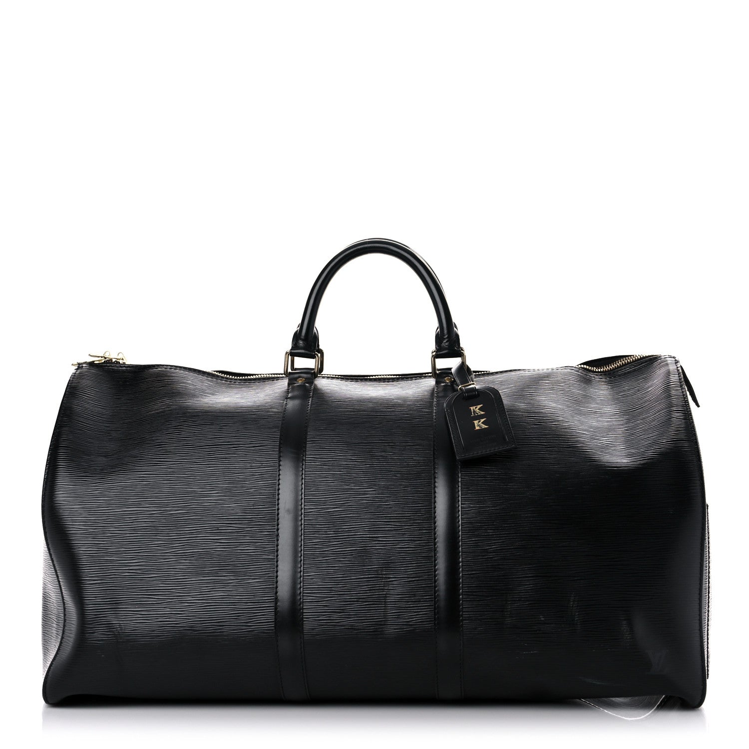 Louis Vuitton Epi Keepall 55 Black 1 of 30