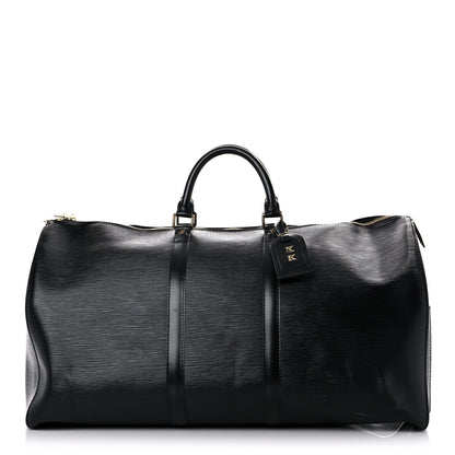 Louis Vuitton Epi Keepall 55 Black 1 of 30