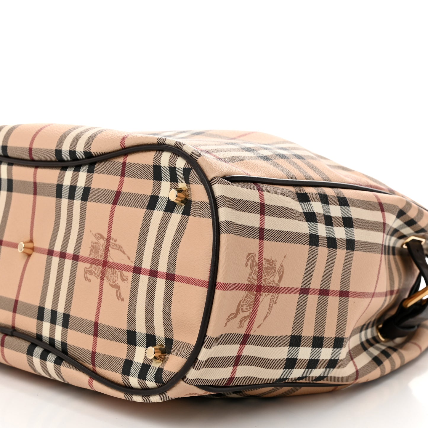 Haymarket Check Medium Walden Belted Hobo Chocolate