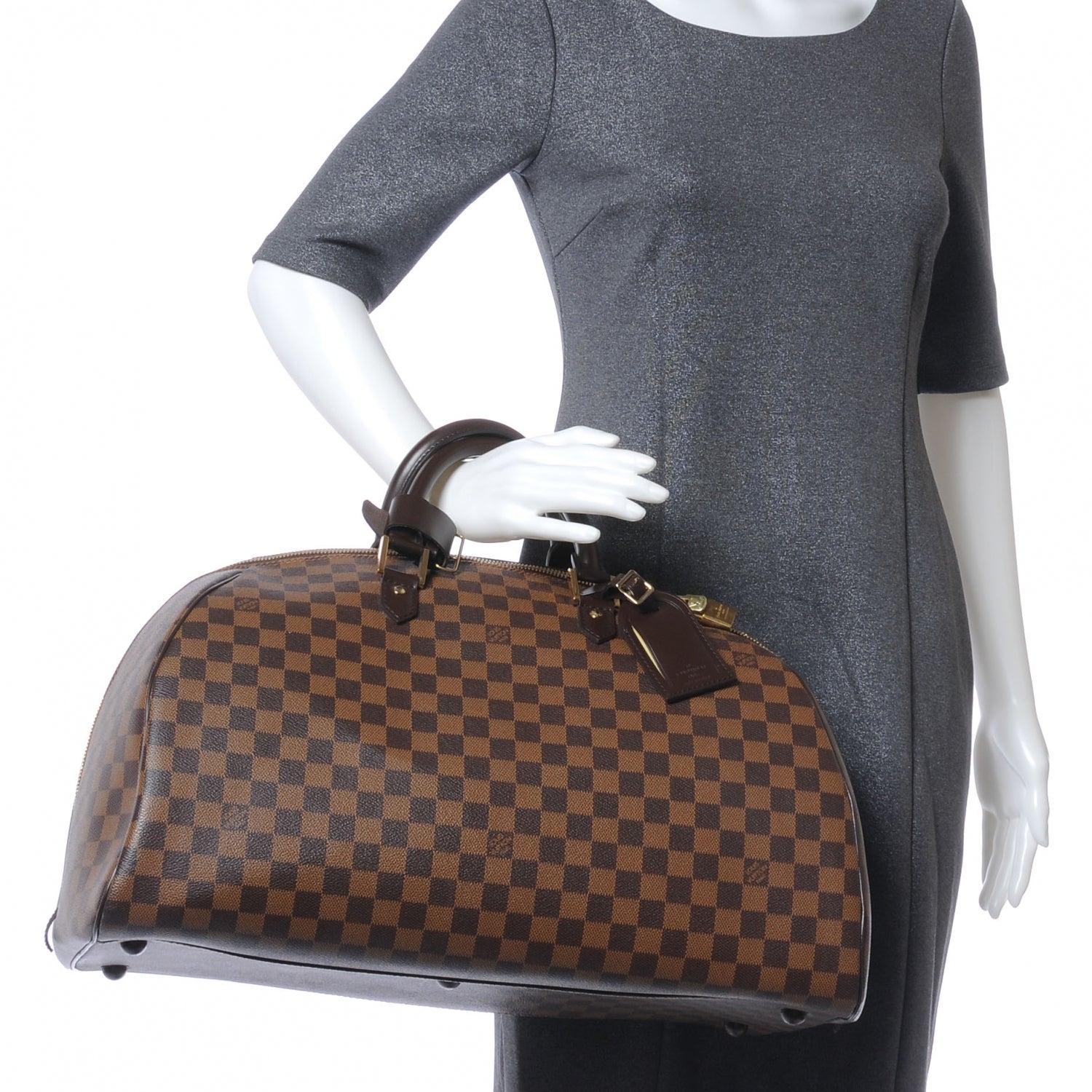 Louis Vuitton Damier Ebene Ribera GM 2 of 8