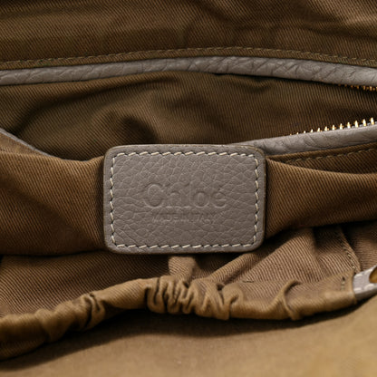 Chloe Calfskin Medium Marcie Satchel Cashmere Grey 6 of 14