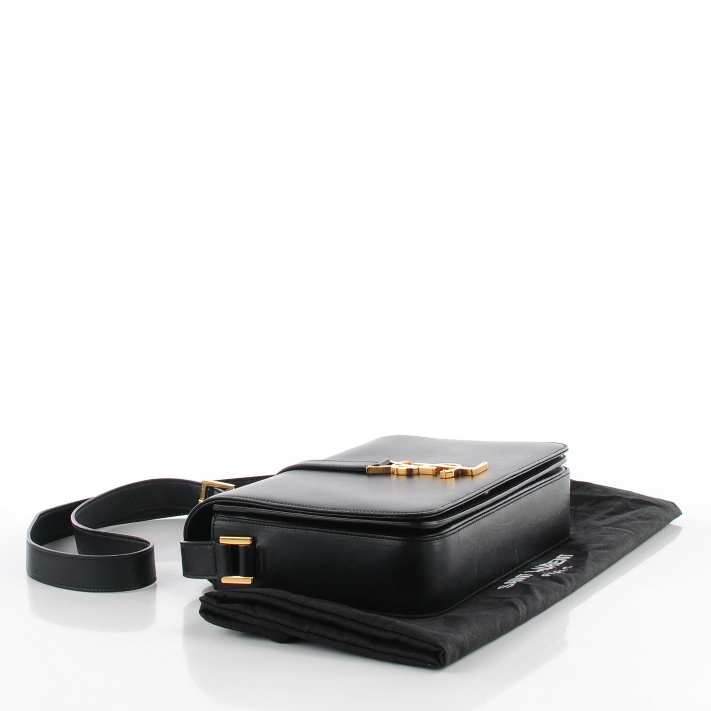 Smooth Calfskin Medium Classic Monogram Universite Bag Black