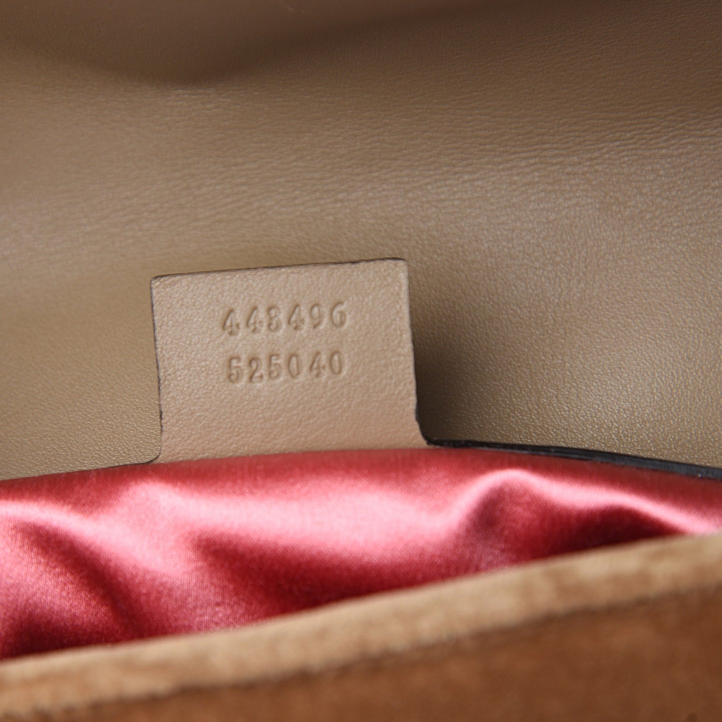 Velvet Matelasse Medium GG Marmont Shoulder Bag Taupe