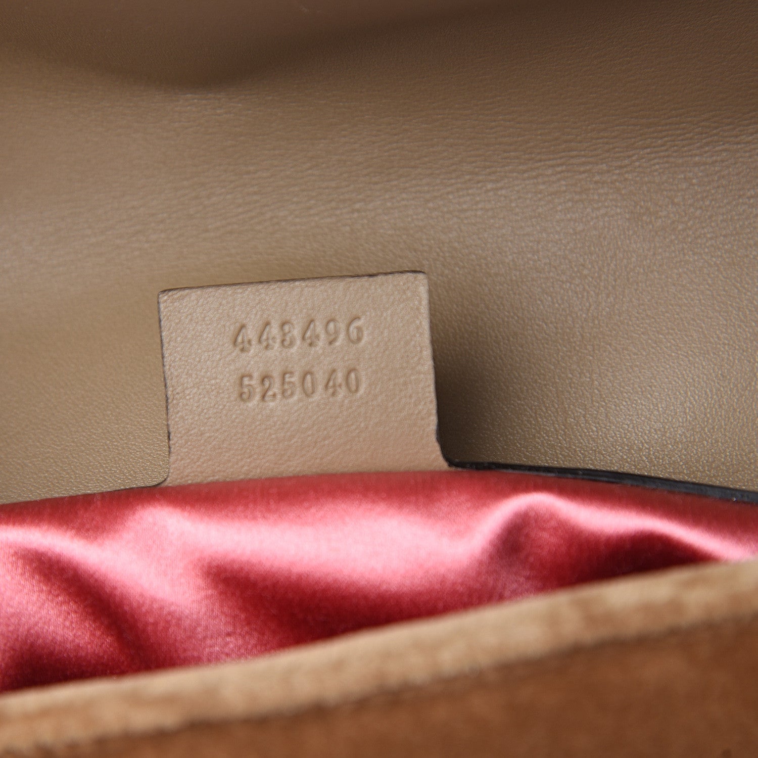 Gucci Velvet Matelasse Medium GG Marmont Shoulder Bag Taupe 6 of 9