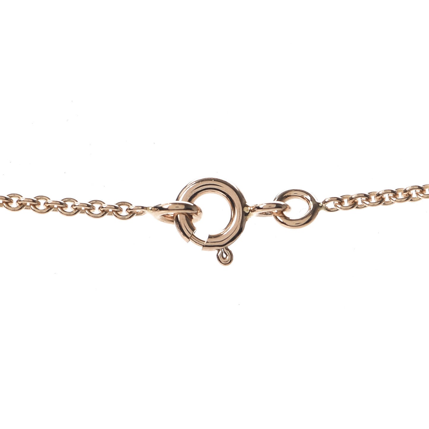 18K Rose Gold Diamond Constance Amulette Pendant Necklace