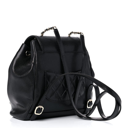 Chanel Caviar Quilted Business Affinity Backpack Black 3 of 12