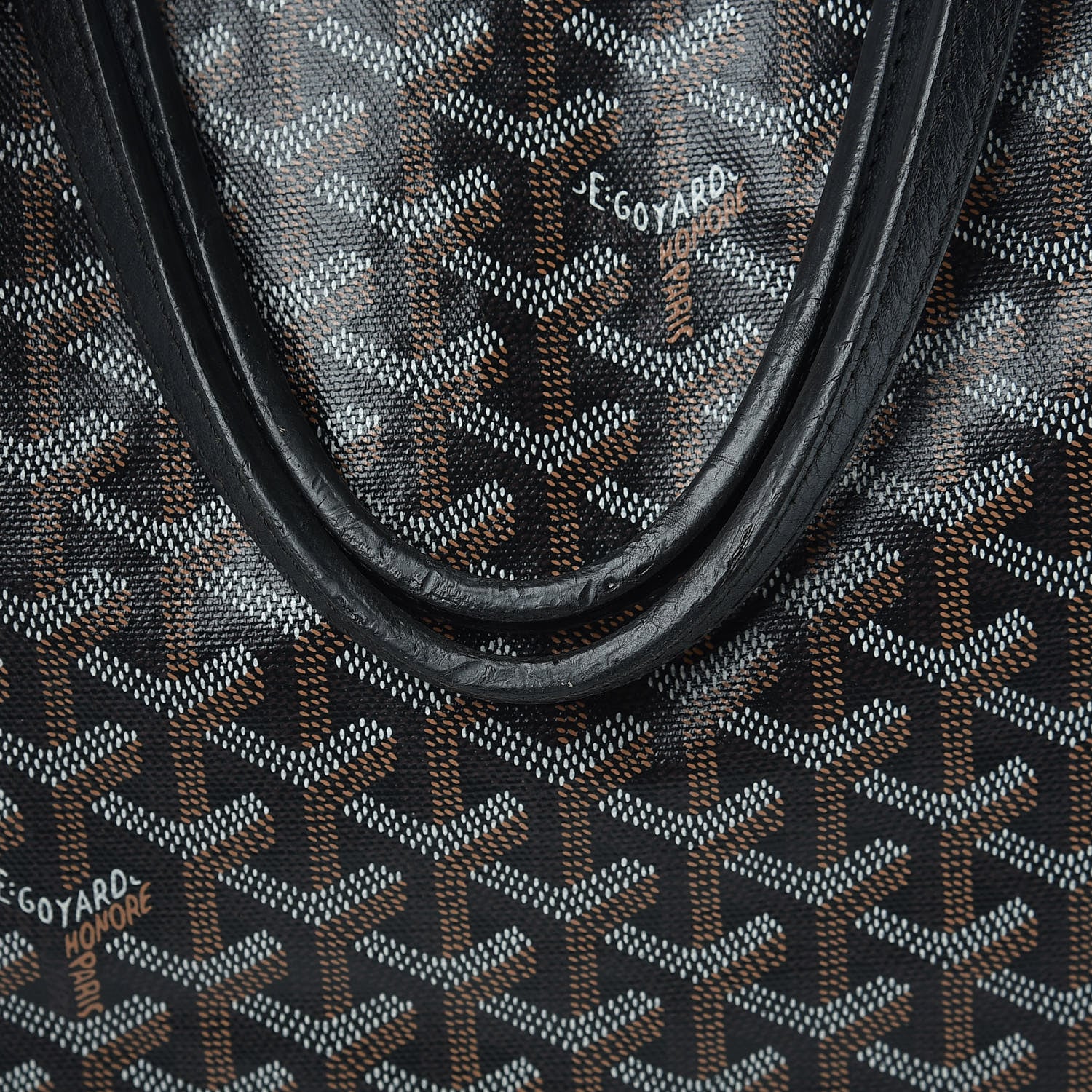 Goyard Goyardine Saint Louis GM Black 12 of 14