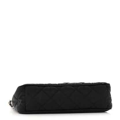 Prada Nylon Tessuto Impuntu Quilted Crossbody Bag Black 4 of 10