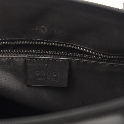 Gucci Calfskin Bamboo Top Handle Black 8 of 10