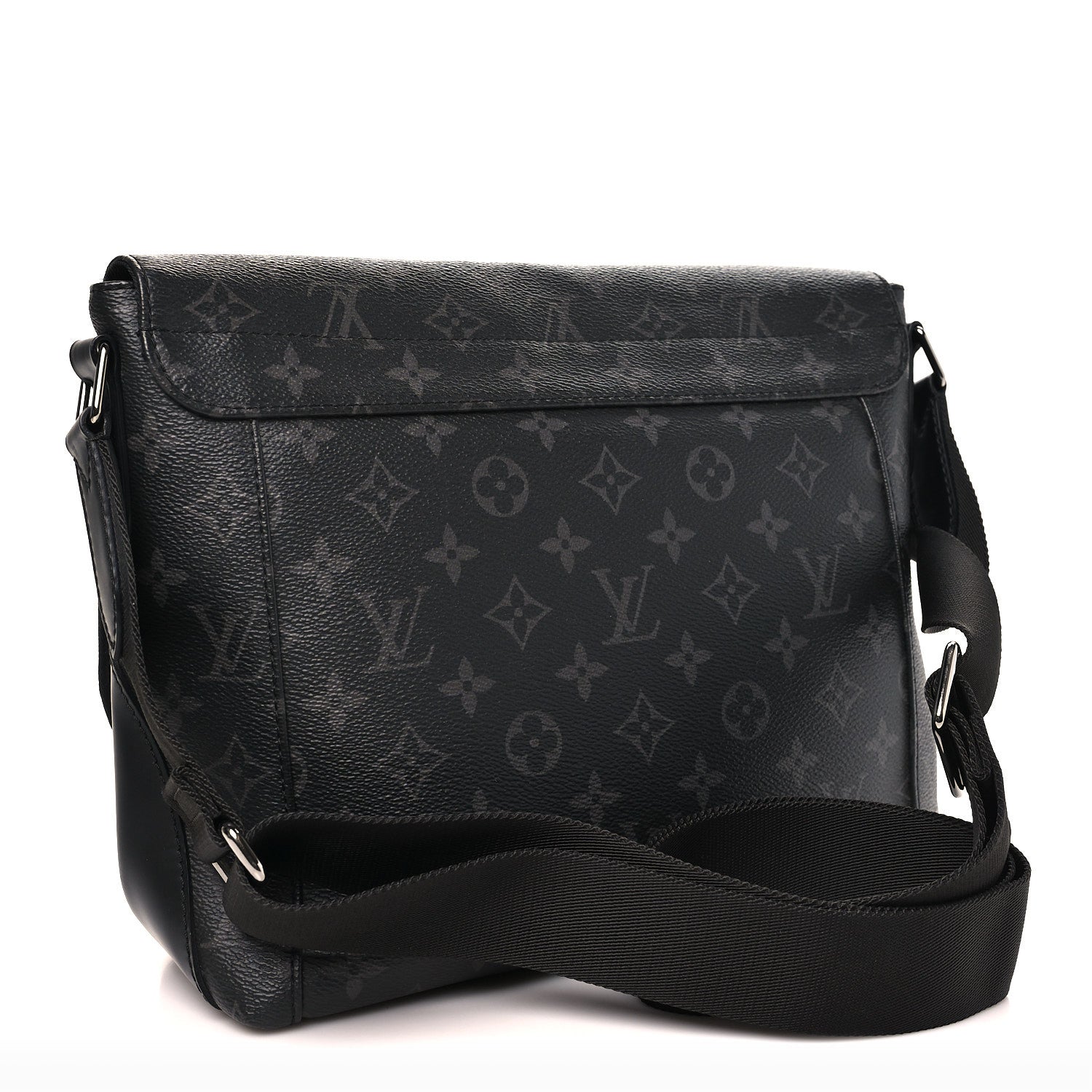 Louis Vuitton Monogram Eclipse Explorer PM Black 3 of 9