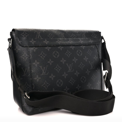 Louis Vuitton Monogram Eclipse Explorer PM Black 3 of 9