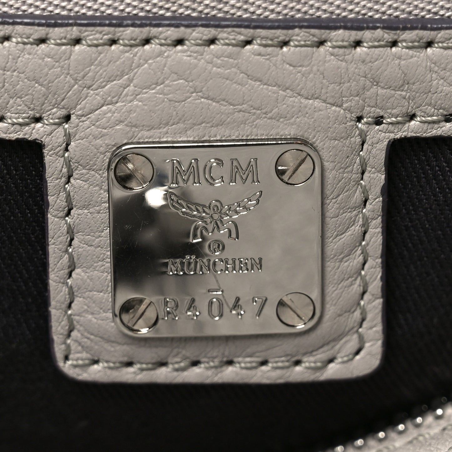 Calfskin Ottomar Monogram Boston Bag Dove