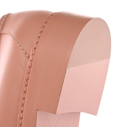 Chanel Lambskin Quilted CC Turnlock Loafers 40 Dark Pink 15 of 17