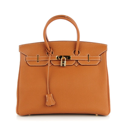 Hermes Togo Birkin 35 Gold 1 of 23
