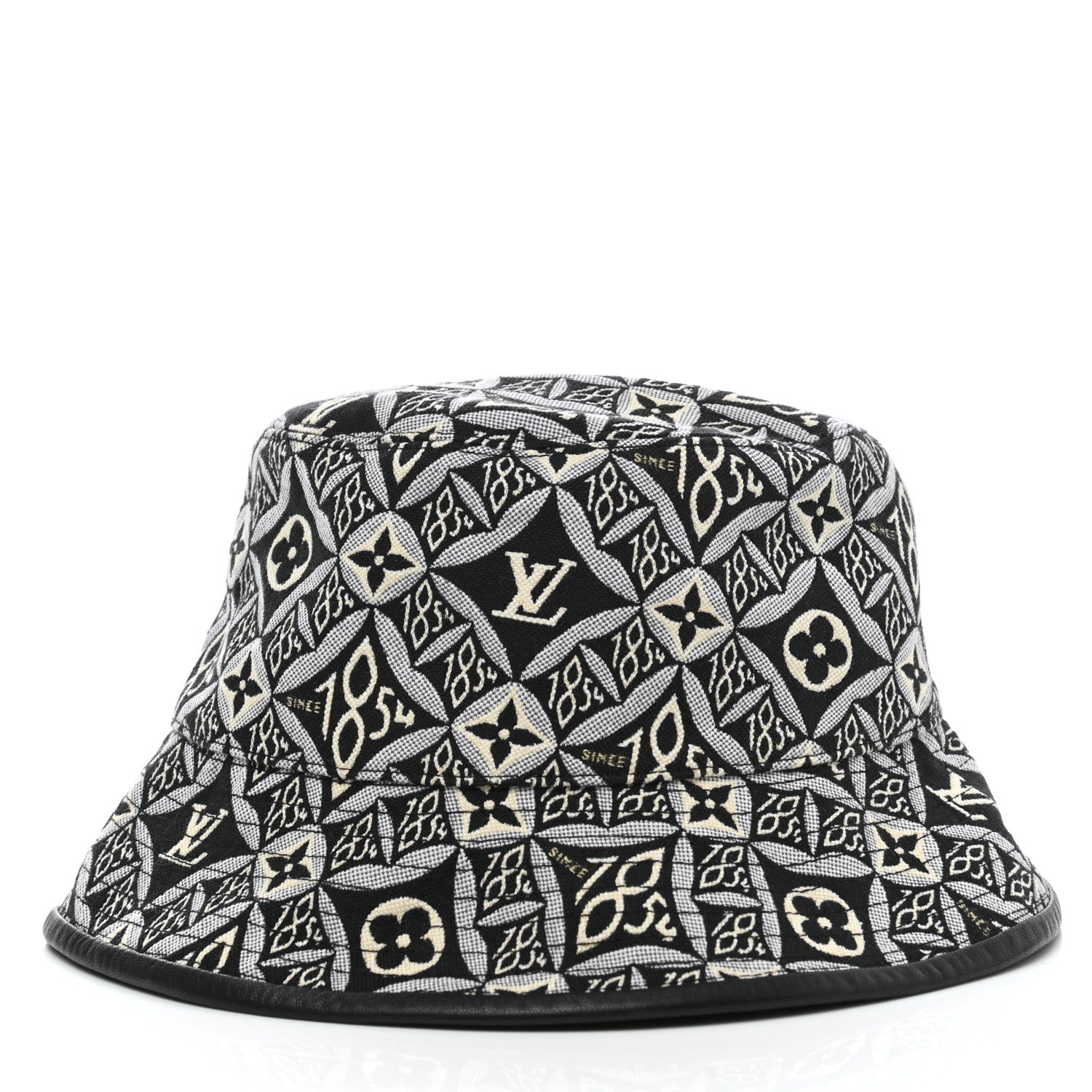 Louis Vuitton Jacquard Since 1854 Bucket Hat S Grey 4 of 9