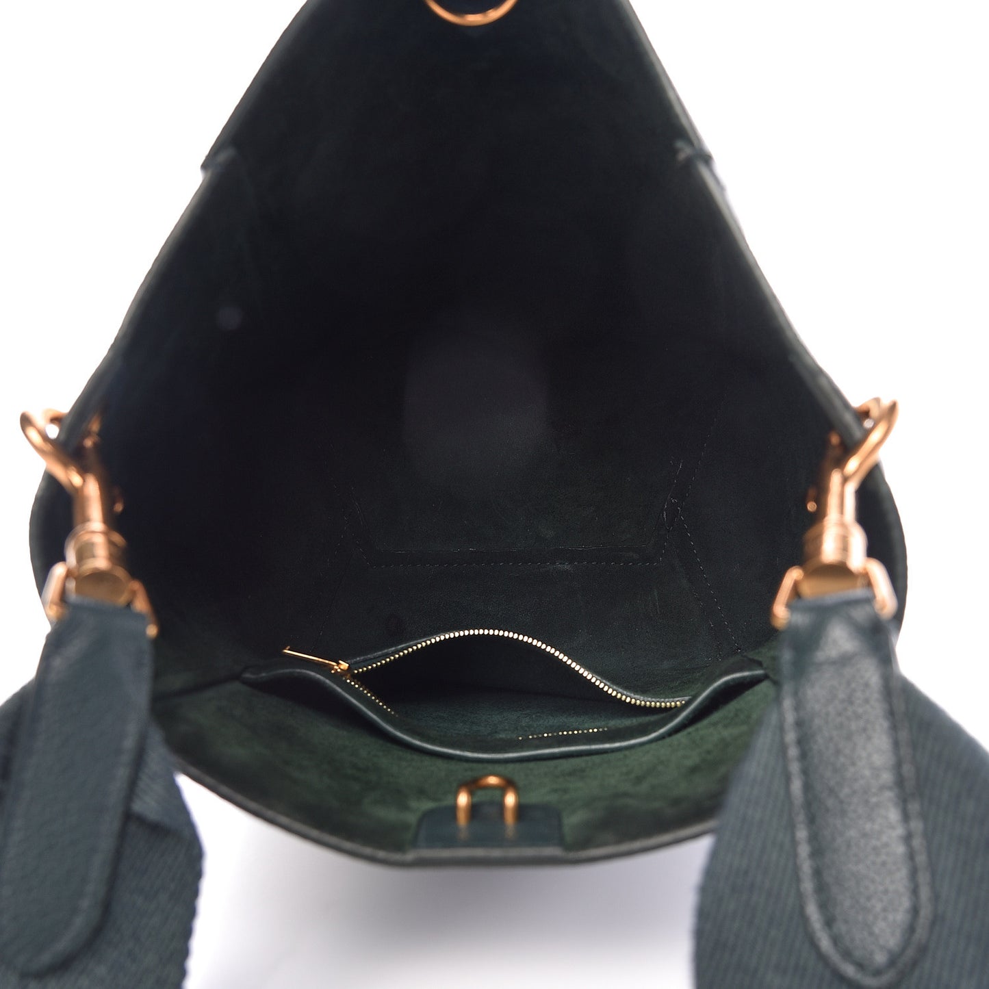 Soft Grained Calfskin Small Sangle Bucket Bag Amazone