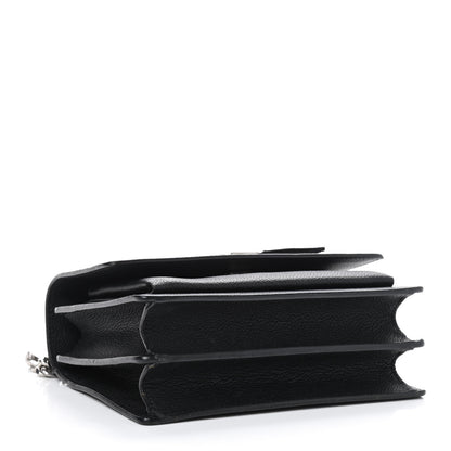 Saint Laurent Grained Calfskin Small Monogram Sunset Black 3 of 7