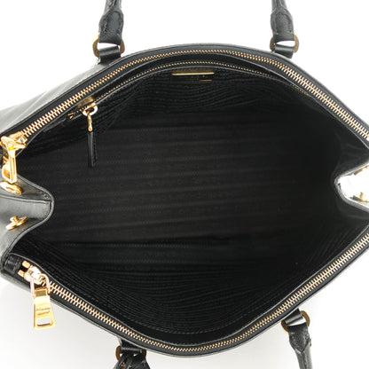 Prada Saffiano Large Galleria Double Zip Tote Black 5 of 8