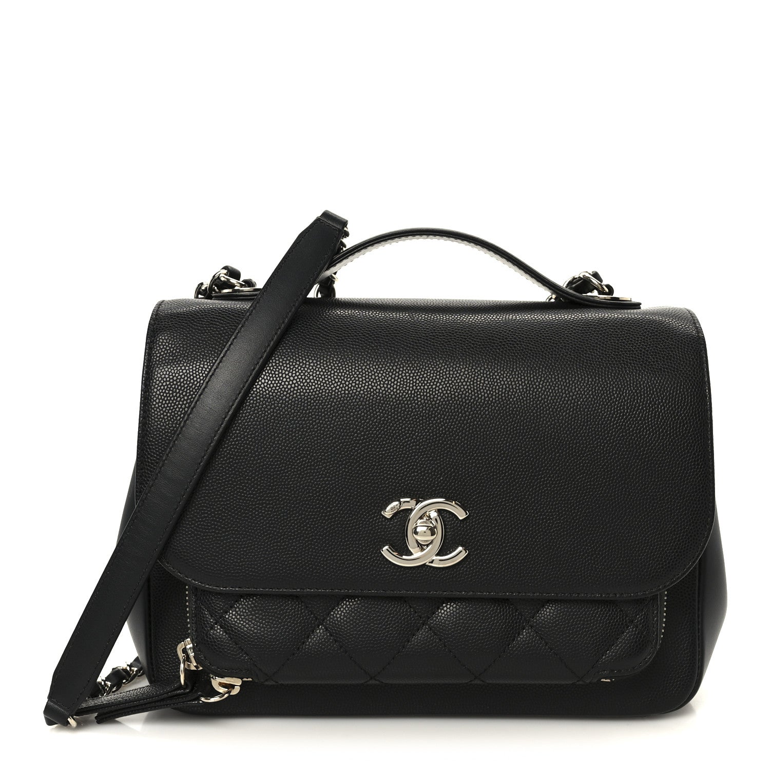 Chanel Caviar Quilted Medium Business Affinity Flap Black 1 of 12