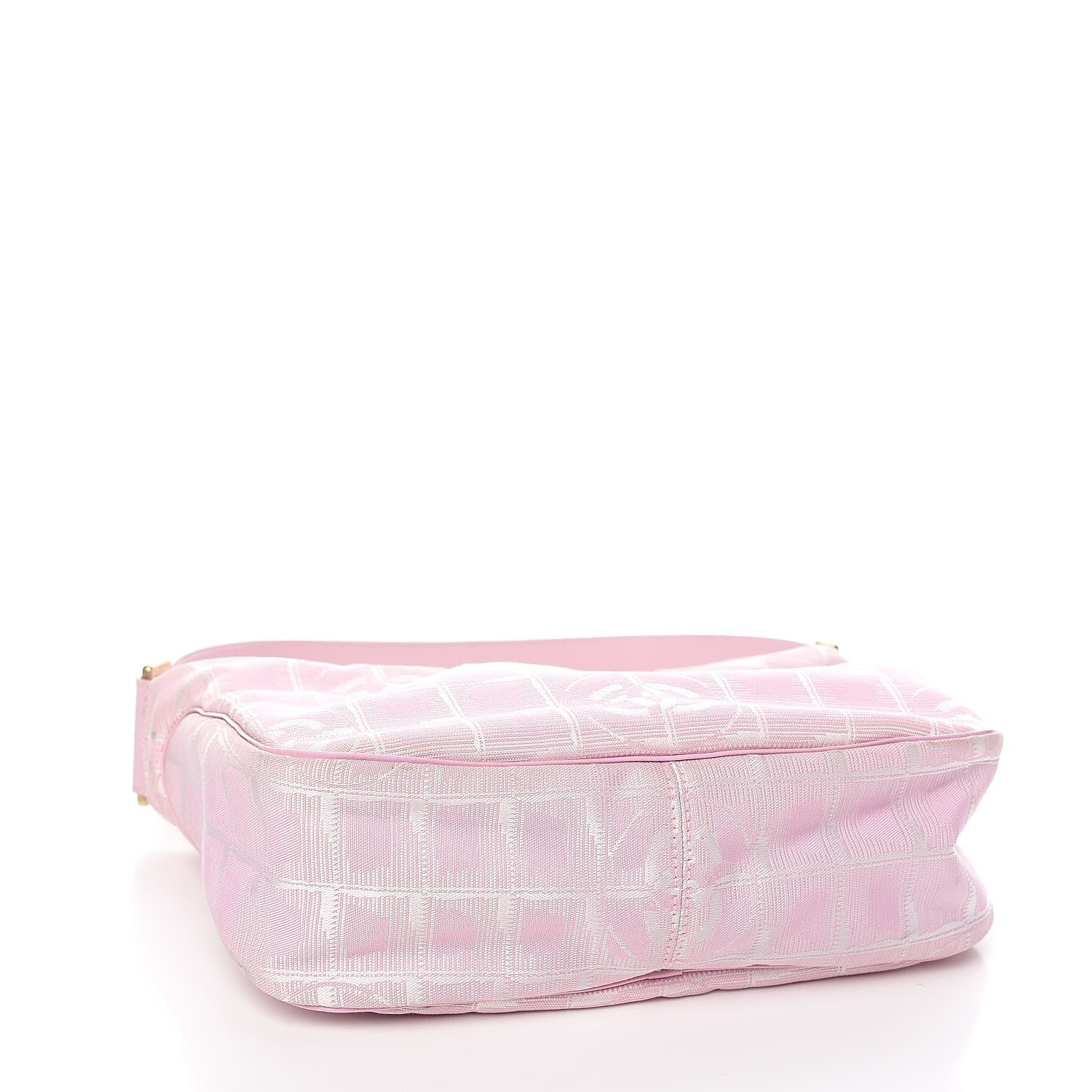 Chanel Nylon Travel Ligne Hobo Pink 4 of 13