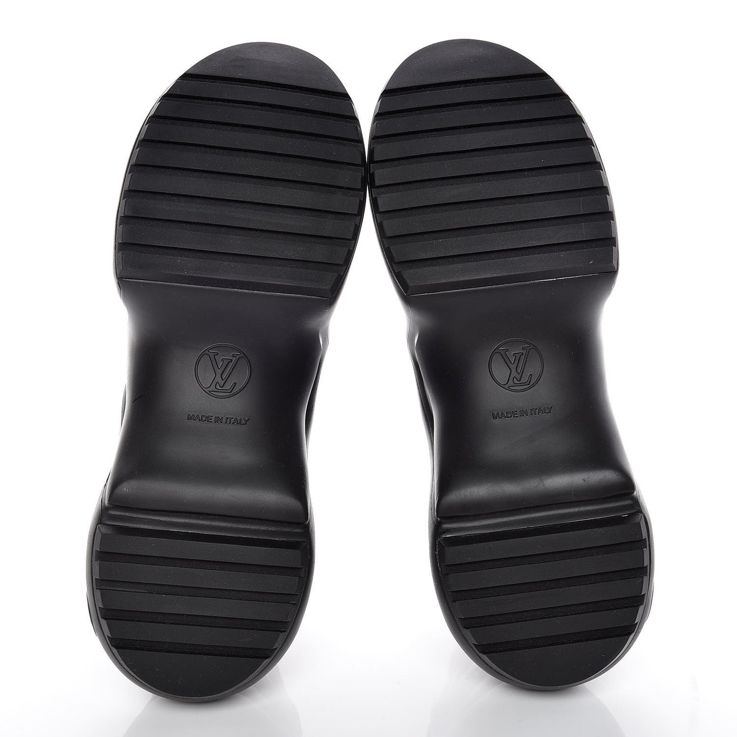 Calfskin Technical Nylon LV Archlight Sneakers 39 Black White