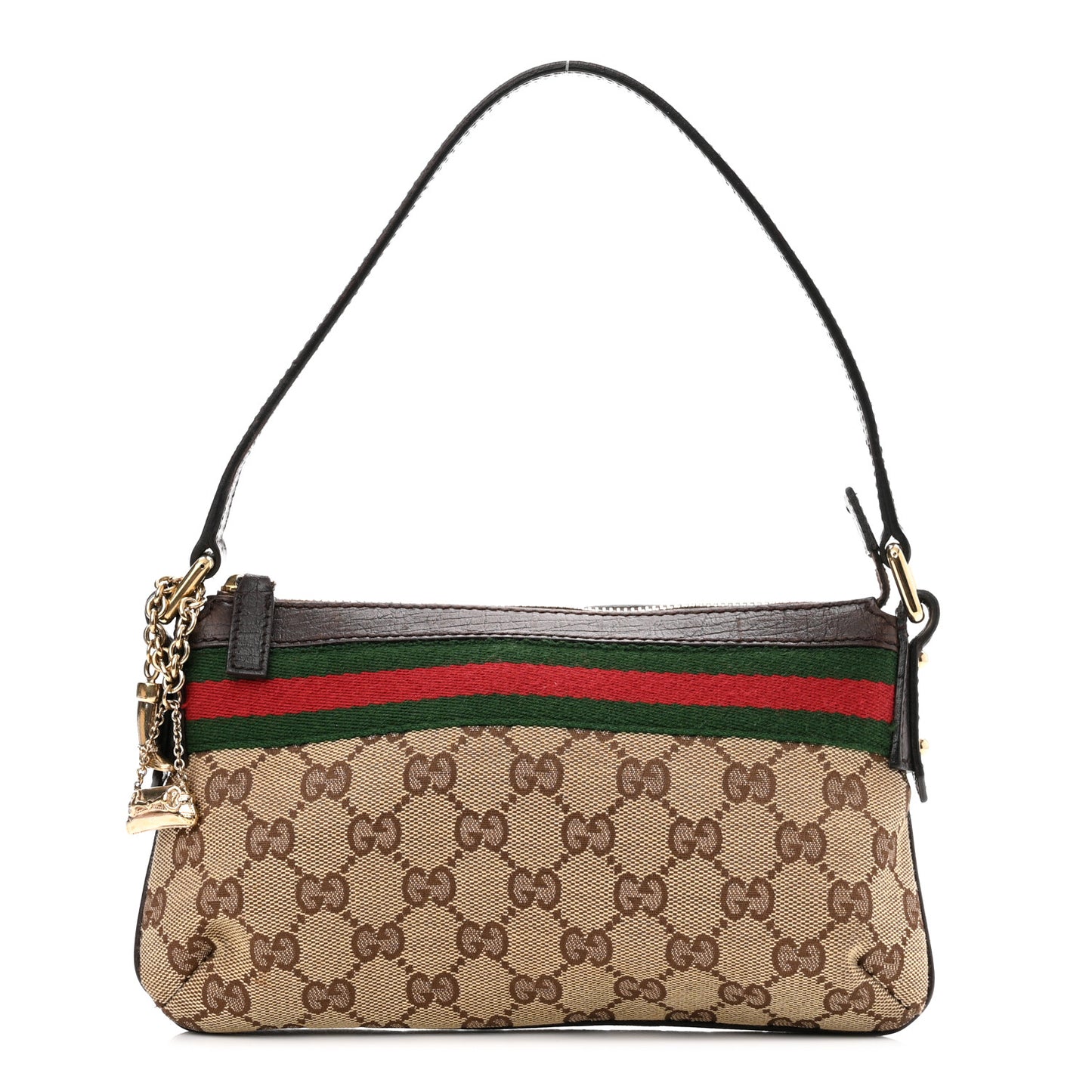 Monogram Web Pochette Dark Brown