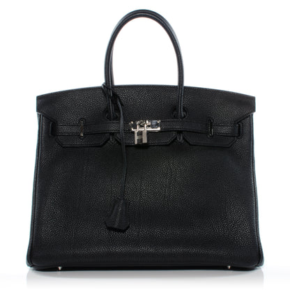 Hermes Togo Birkin 35 Black 1 of 9