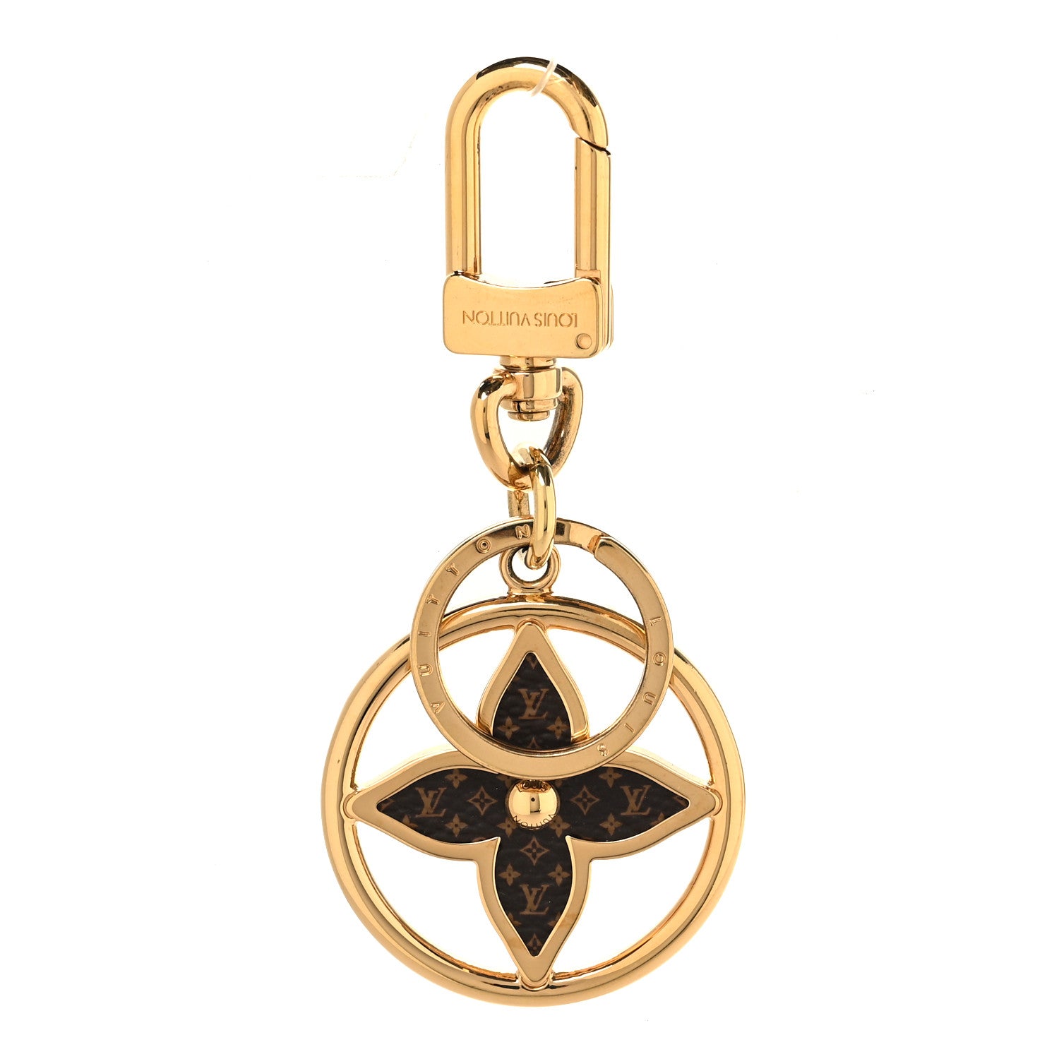 Louis Vuitton Monogram Puzzle Flower Bag Charm Key Holder 1 of 4