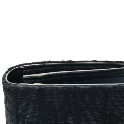 Christian Dior Oblique Vertical Wallet Black 10 of 11