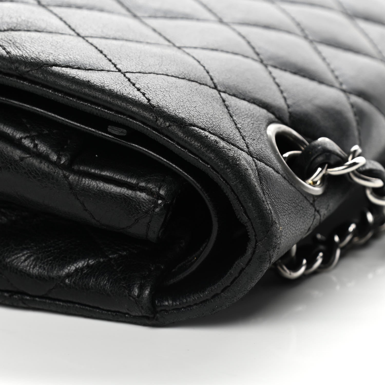 Chanel Lambskin Quilted Medium Hybrid Reissue Flap Black 11 of 13