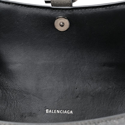 Balenciaga Glitter Fabric Hourglass Top Handle Bag XS Grey 12 of 15