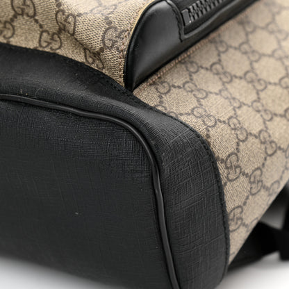 Gucci GG Supreme Monogram Medium Backpack Black 10 of 13
