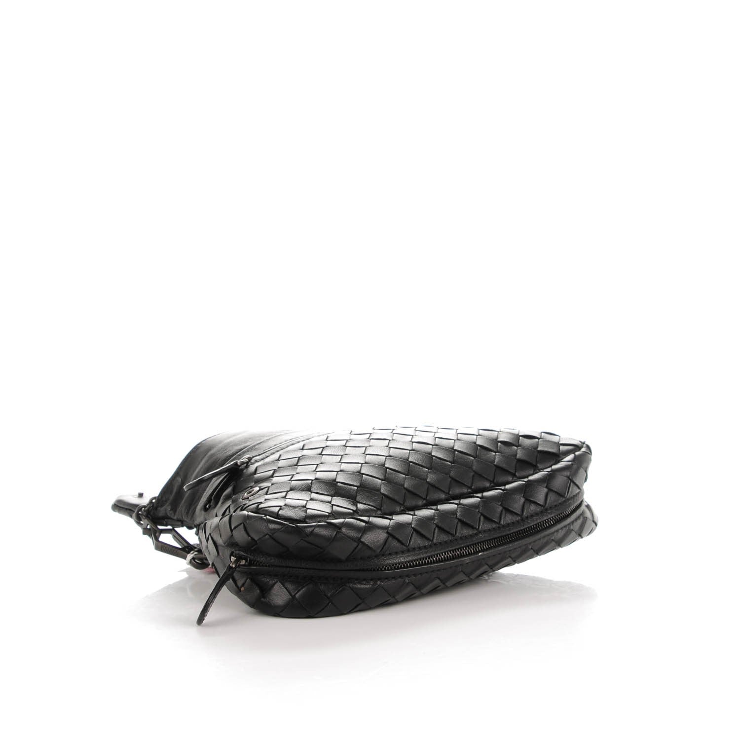 Bottega Veneta Nappa Intrecciato Small Chain Crossbody Black 4 of 9