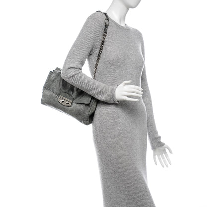 Saint Laurent Embossed Stingray Sac Le Sixieme Chain Bag 2 of 6