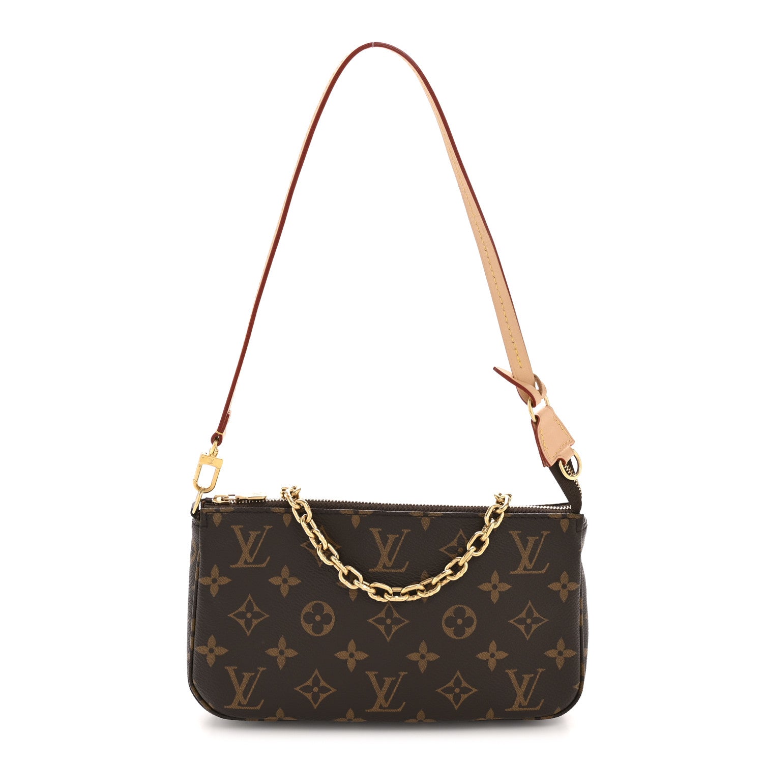 Louis Vuitton Monogram Chain Pochette Accessories 1 of 11