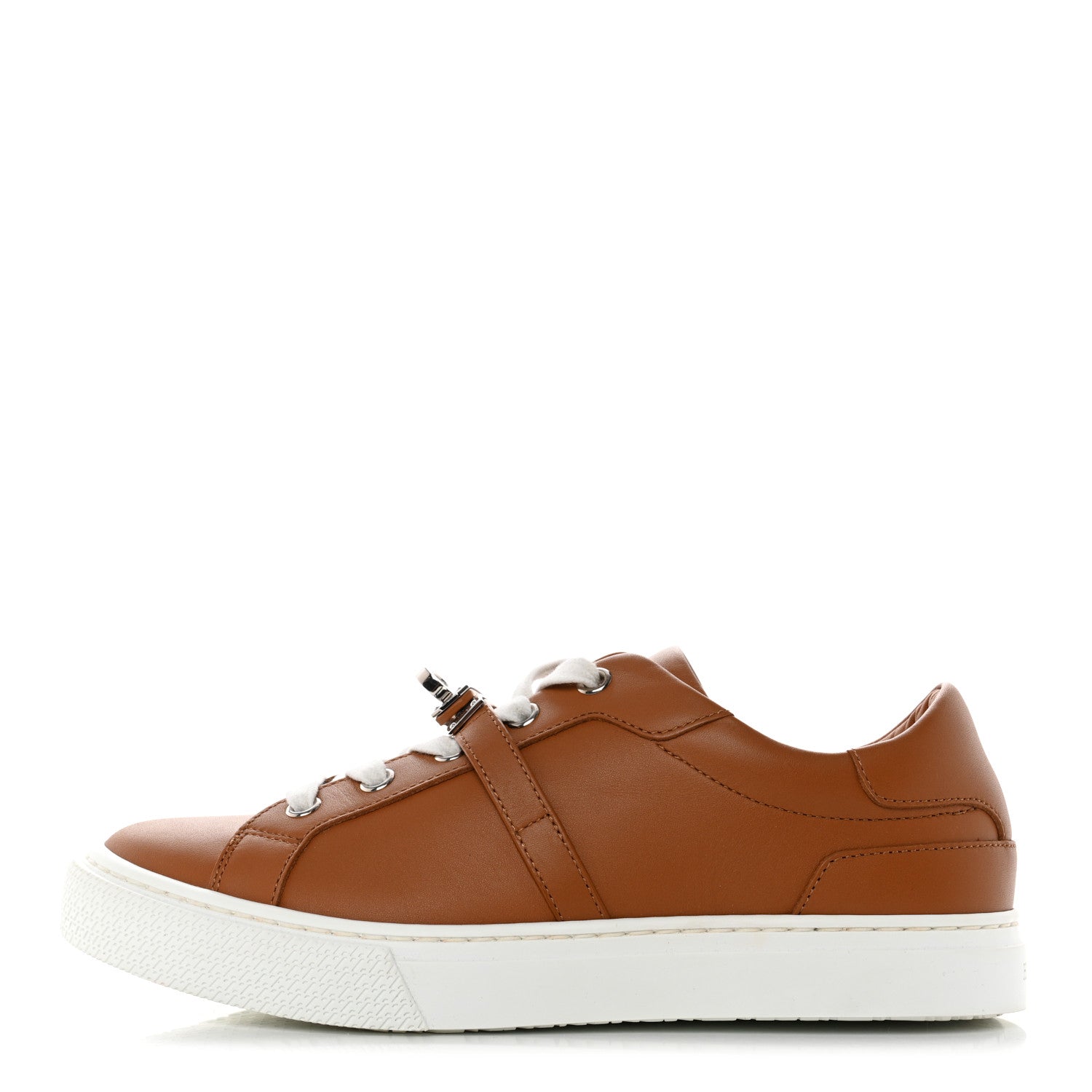Hermes Calfskin Day Sneakers 36 Naturel 1 of 9