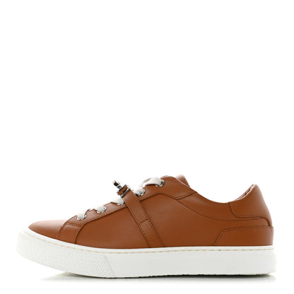 Hermes Calfskin Day Sneakers 36 Naturel 1 of 9