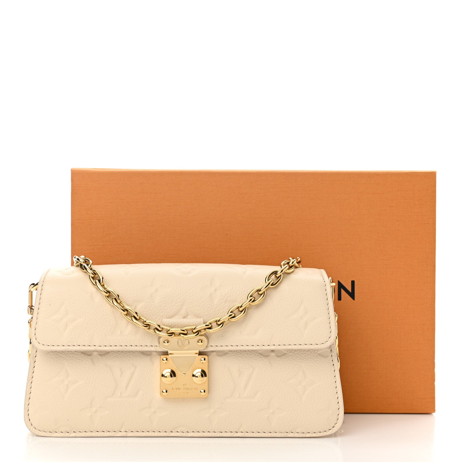 Louis Vuitton Empreinte Metis Wallet On Chain Cream 10 of 10
