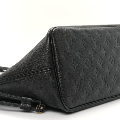 Louis Vuitton Empreinte Monogram Giant Neverfull MM Black 8 of 11