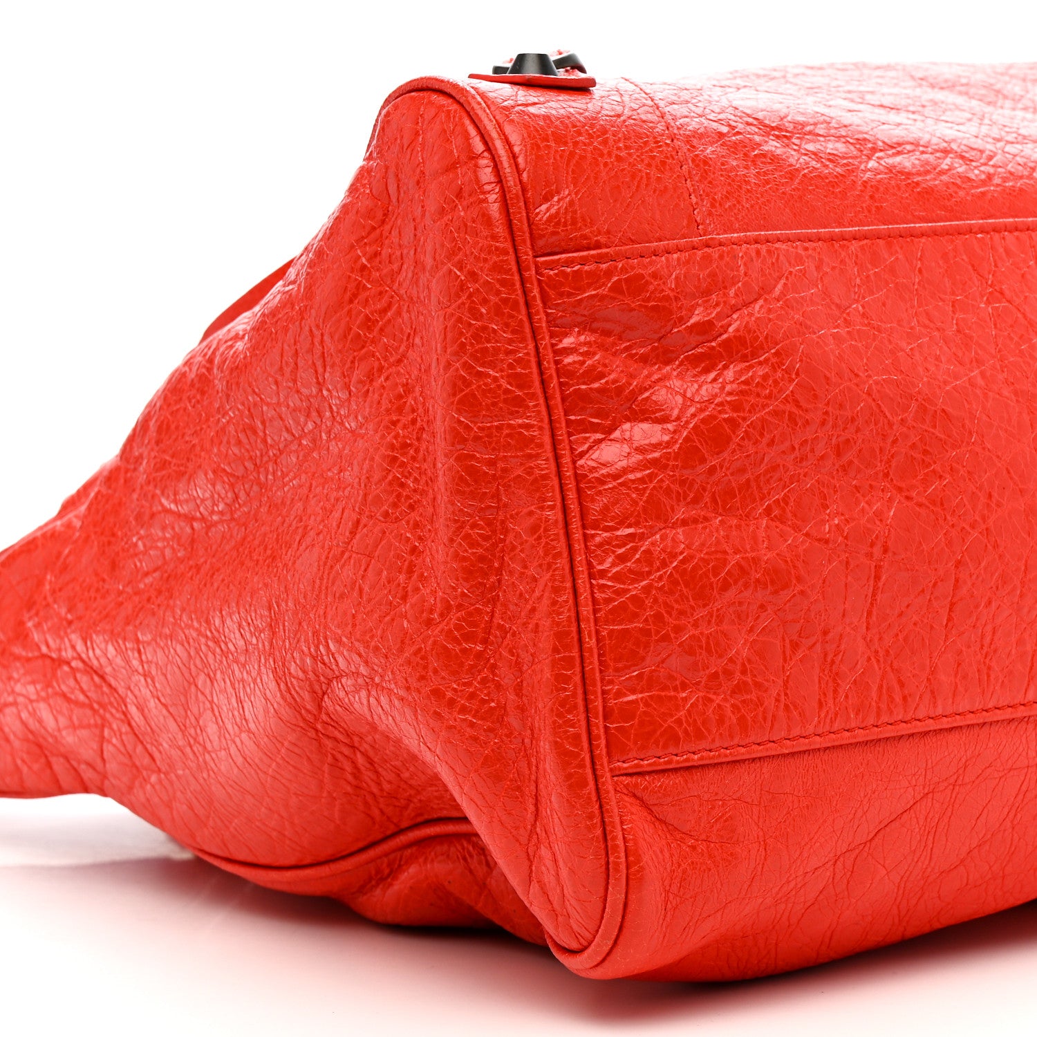 Balenciaga Agneau Classic Hardware Velo Rouge Coquelicot Rouge Braise 10 of 11