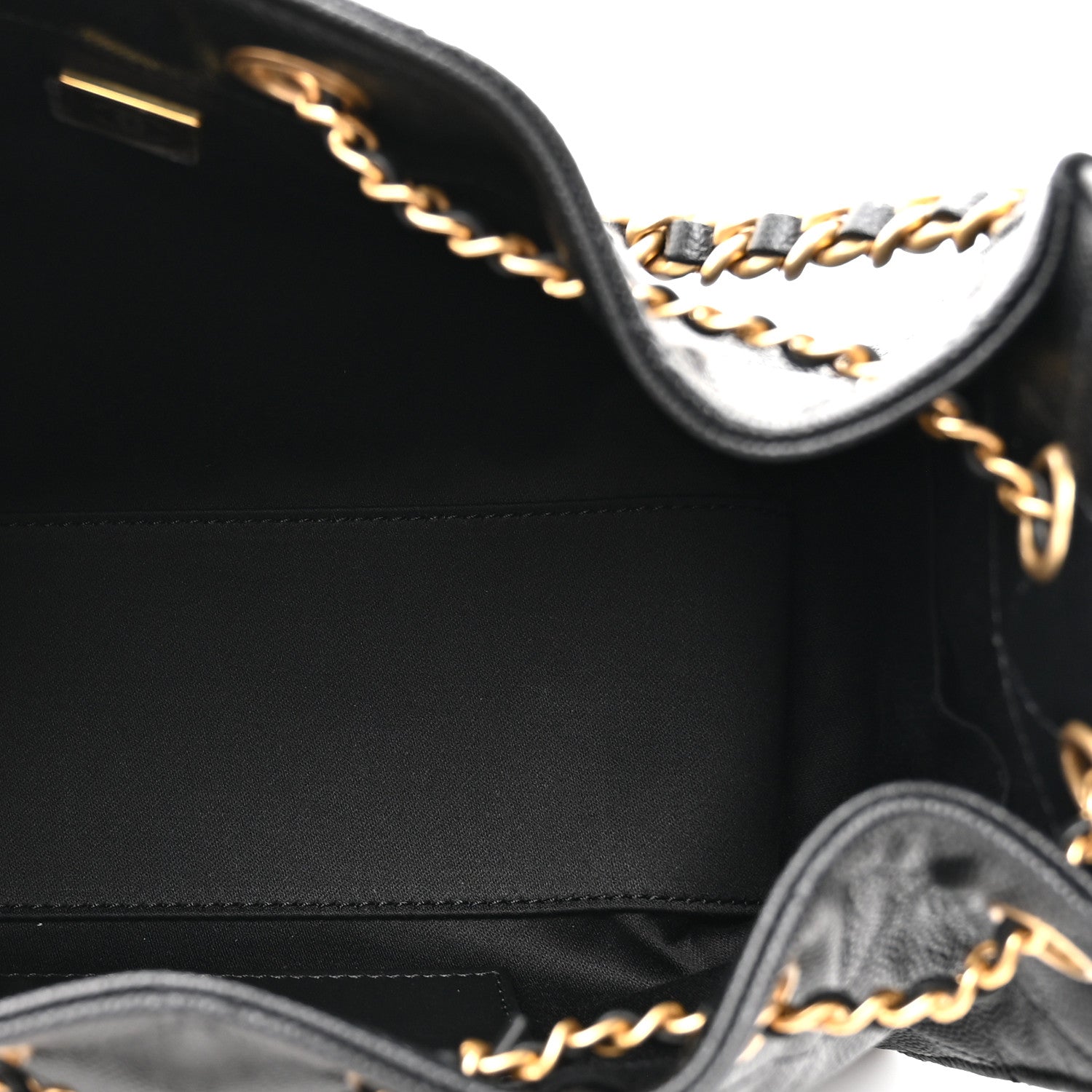 Chanel Caviar Quilted Mini Chanel 25 Handbag Black 5 of 10
