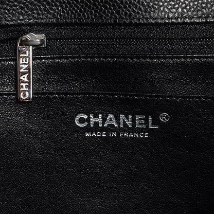 Chanel Caviar Quilted Jumbo Single Flap Black 6 of 8