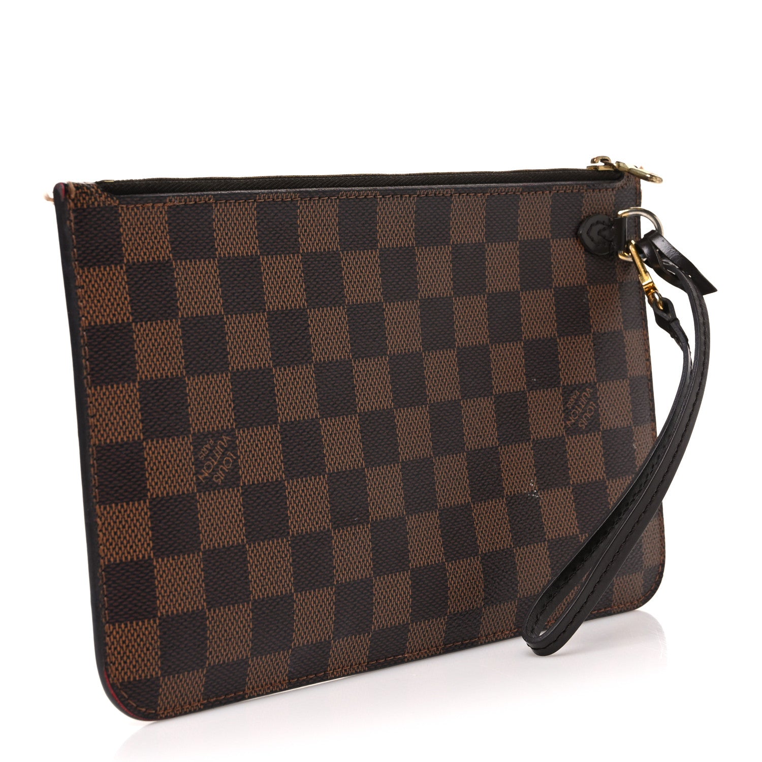 Louis Vuitton Damier Ebene Neverfull MM GM Pochette 3 of 10