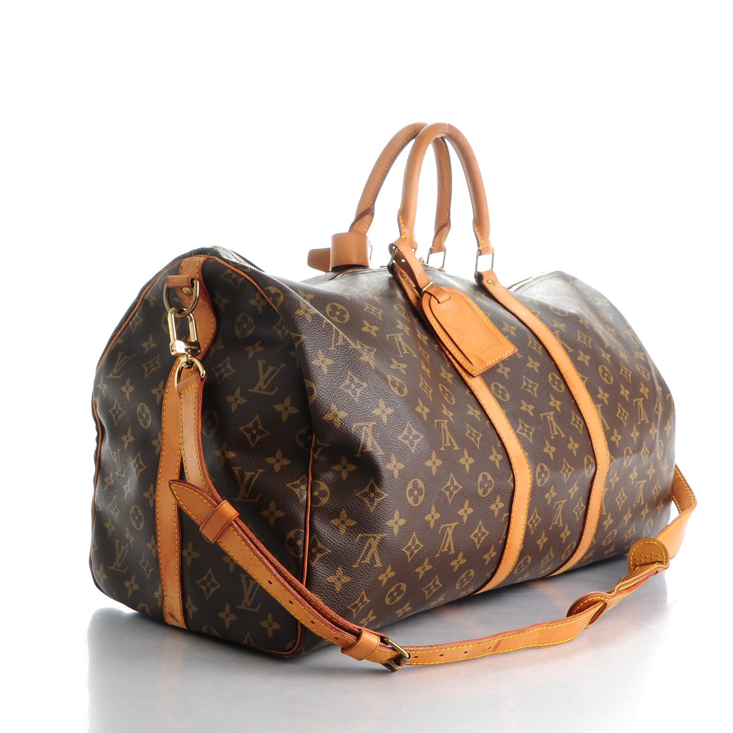 Louis Vuitton Monogram Keepall Bandouliere 55 3 of 10