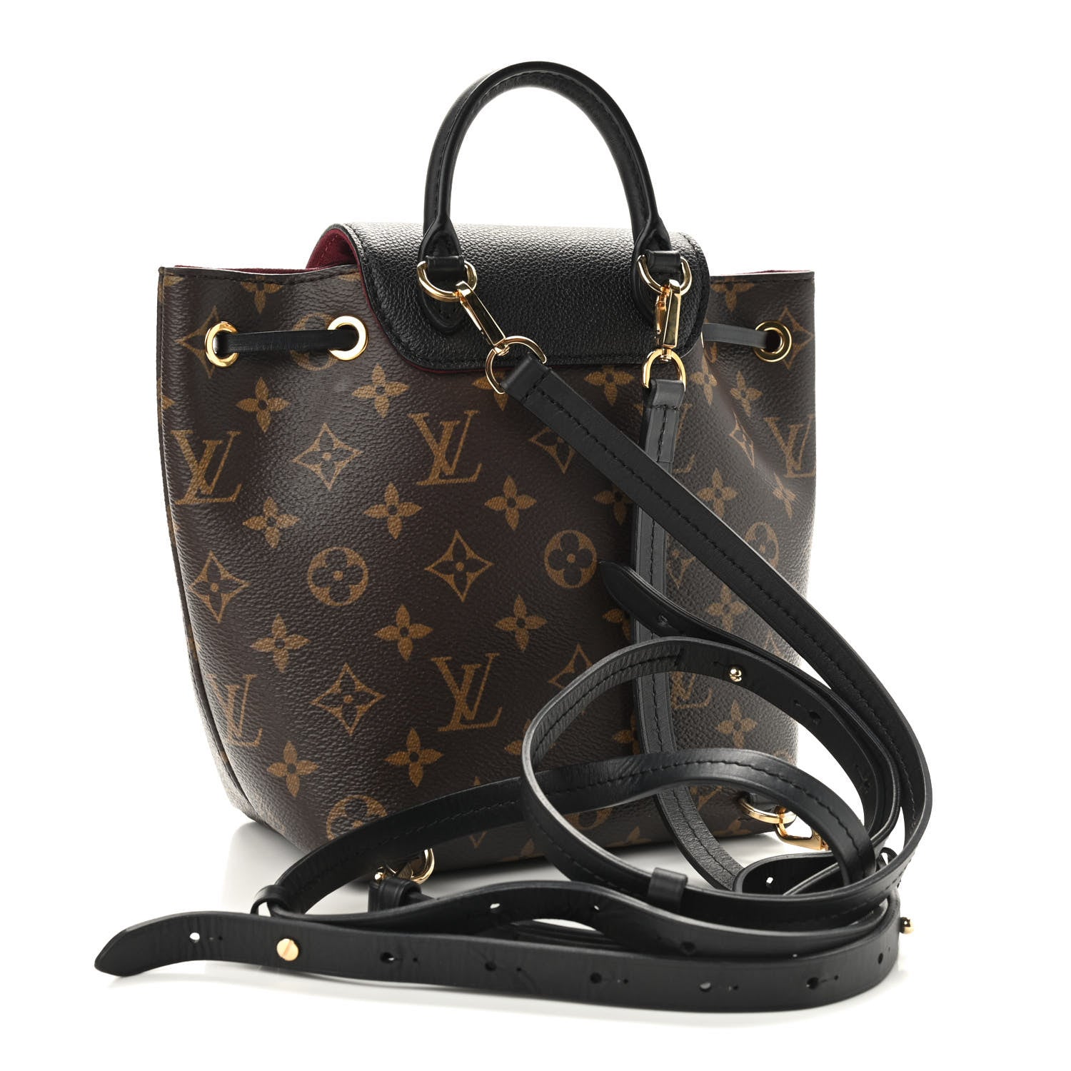 Louis Vuitton Monogram BB Montsouris NM Backpack Black 3 of 11